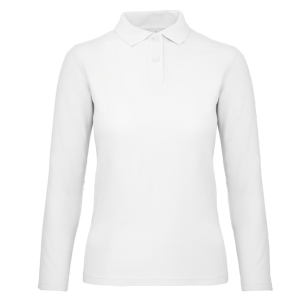 Polo manches longues femme